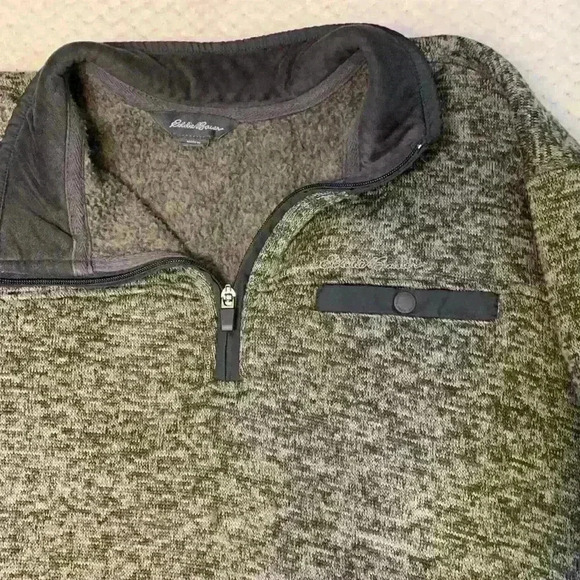 Eddie Bauer fleece sz XL *wash wear camping hiking outdoor fall winter casual - Picture 3 of 7